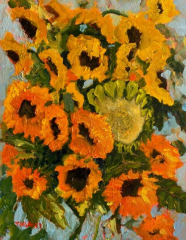 Tammy DeLaney - Sunflowers In September